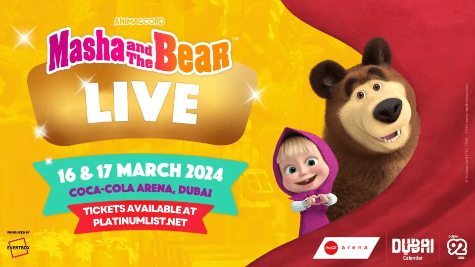 Masha &#038; the Bear Live in Coca-Cola Arena, Dubai - Image 1